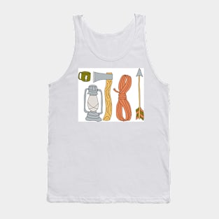 Camping paraphernalia Tank Top